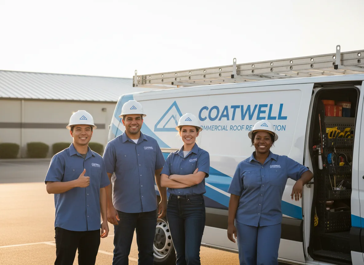 Commercial roof coating company in Sheffield Lake, OH